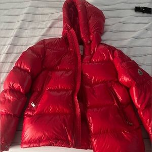 Red Moncler ECRINS Size 2